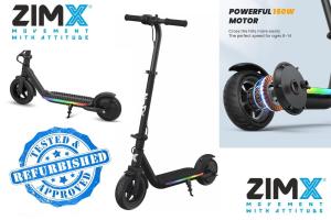 ZIMX ZX Flash Kids Electric Folding Scooter - Black