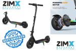 ZIMX ZX Flash Kids Electric Folding Scooter - Black
