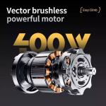 AOVOPRO Foldable Electric Scooter with Seat, 500W