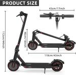 Mankeel Foldable Electric Scooter with Dual Suspension