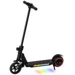 SPORTNOW Black Folding Electric Scooter with LED Lights
