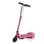 HOMCOM Pink Foldable Electric Scooter for Kids