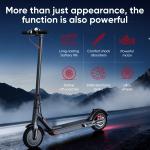 350W Foldable Electric Scooter for Adults - Black