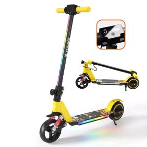 S5 Folding Electric Scooter for Teens - Yellow