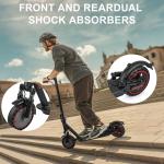 Mankeel Foldable Electric Scooter with Dual Suspension