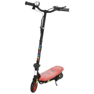 HOMCOM Folding Electric Scooter for Kids, Red