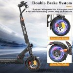 10" Foldable Off-Road Electric Scooter with Seat
