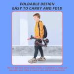 Kids Folding Electric Scooter with LED Display