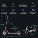 TODIMART T3 Adult Electric Scooter 30km Range