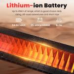 Folding Electric Scooter with Double Shock Absorbers