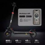 800W Electric Scooter for Adults with Off-Road Tires