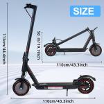 Mankeel Foldable Electric Scooter with Dual Suspension