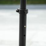 HOMCOM Red Folding Electric Scooter with Brake