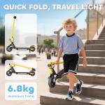 Kid-Friendly Folding Electric Scooter, 14 KM/H Speed