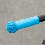 HOMCOM Sky Blue Folding Electric Scooter with Brake