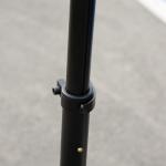 HOMCOM Sky Blue Folding Electric Scooter with Brake