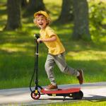 HOMCOM Folding Electric Scooter for Kids, Red