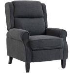 Charcoal Grey Electric Recliner Armchair