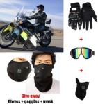 Youth Motocross Helmet with Goggles and Gloves