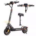 Foldable Electric Scooter for Adults 28MPH, Seat Included
