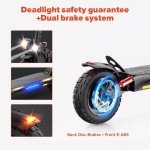 250W Electric Scooter for Adults with Off-Road Tires