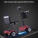 Foldable 48V Electric Scooter with Seat, Off-Road