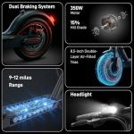 Foldable Electric Scooter with 8.5" Tires and APP