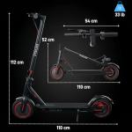 Foldable Electric Scooter with 8.5" Tires and APP