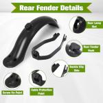 Poweka Rear Fender Set for Xiaomi M365 Scooters