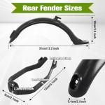 Poweka Rear Fender Set for Xiaomi M365 Scooters
