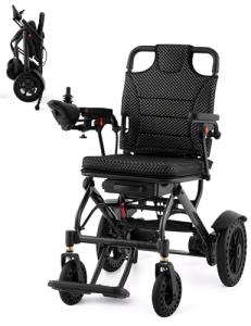 Lightweight Foldable Electric Wheelchair for All Terrain