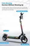 L12 Electric Scooter with 10-Inch Off-Road Tires