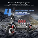 iScooter iX6 1000W Foldable Off-Road Electric Scooter