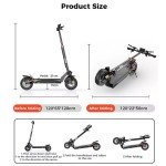 250W Electric Scooter for Adults with Off-Road Tires