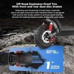 iScooter iX6 1000W Foldable Off-Road Electric Scooter