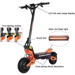 6000W Dual Motor Electric Scooter with Seat
