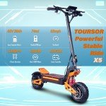 6000W Dual Motor Electric Scooter with Seat