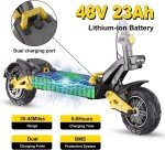 iENYRID ES60 Dual Motor Electric Scooter 2400W