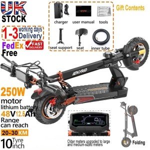 iENYRID 10'' Folding Electric Scooter with Seat