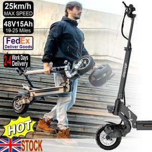 15Ah Folding Off-Road Electric Scooter – 40km Range