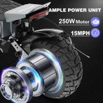 250W Adult Electric Scooter - 15 MPH Commute