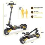 iENYRID ES60 Dual Motor Electric Scooter 2400W