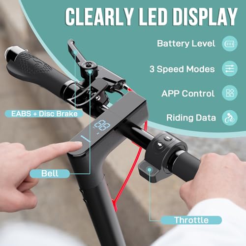 EVERCROSS EV85F Electric Scooter Adults, Foldable - 8.5