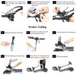 Folding Adult Electric Scooter - 250W, 15mph Speed