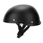 Vintage Open Face Motorcycle Helmet - XL Size