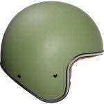Shox Classic Open Face Helmet - Army Green