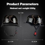 Retro Open Face Half Helmet for Scooters
