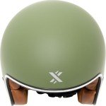 Shox Classic Open Face Helmet - Army Green