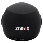 Zorax ZOR-603 Matt Black Open Face Helmet