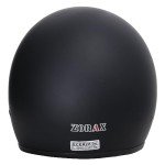 Zorax ZOR-604 Matt Black Open Face Helmet